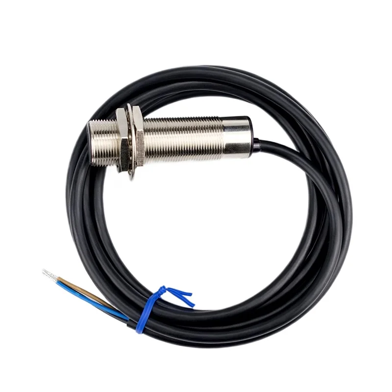 M18 Laser Diffuse Reflection Photoelectric Switch Sensor LTD-18NO Infrared Photoelectric Sensor Switch DC24V
M18 Laser Diffuse Reflection Photoelectric Switch Sensor LTD-18NO Infrared Photoelectric Sensor Switch DC24V