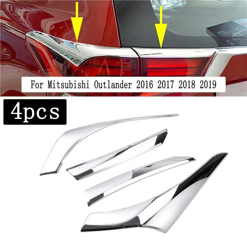 4 Pcs Car Tail Light Frame Lamp Eyebrow Chrome Decorative Strip For Mitsubishi Outlander 2016-2019 Trim Accessories
4 Pcs Car Tail Light Frame Lamp Eyebrow Chrome Decorative Strip For Mitsubishi Outlander 2016-2019 Trim Accessories