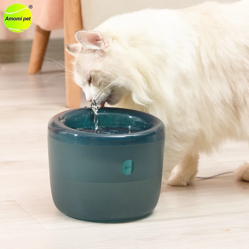 Pet Cat Water Fountain Drinker Automatic Recirculate Filtring Cats Water Feeder Bowl 2.6L Electric Mute Cat Drinking Fountain
Pet Cat Water Fountain Drinker Automatic Recirculate Filtring Cats Water Feeder Bowl 2.6L Electric Mute Cat Drinking Fountain
