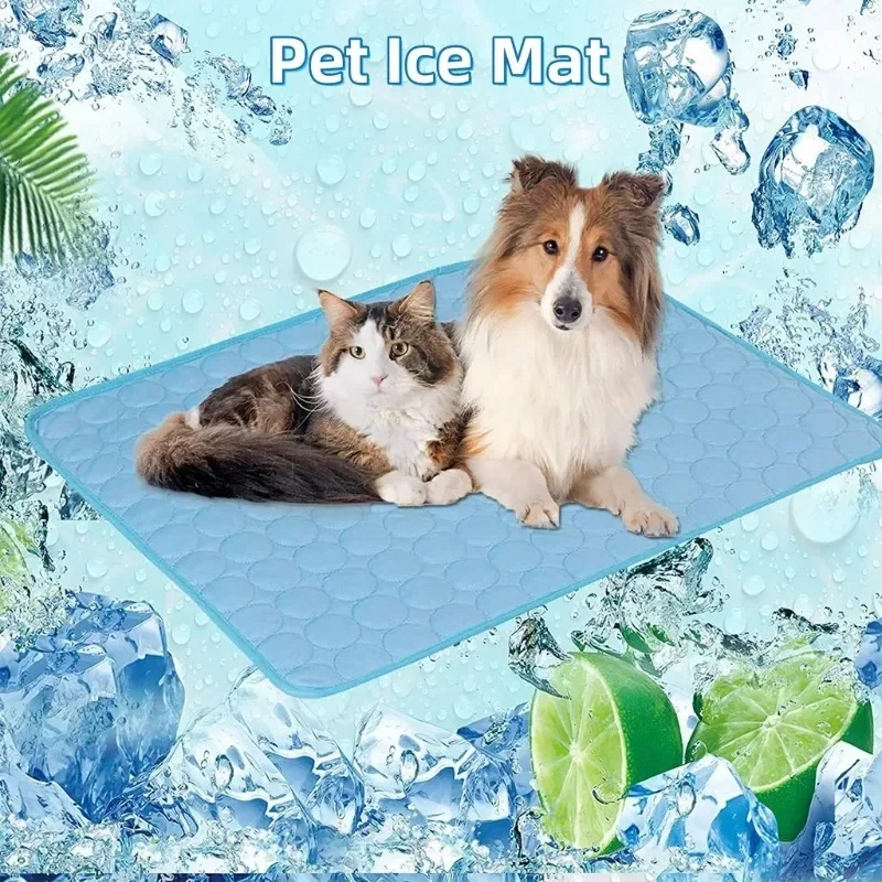 New Pet cooling pad Summer Cat and dog sofa Pad Soft Ice Silk Cold Feel Nest pad Summer dog cooling pad Dog bed
New Pet cooling pad Summer Cat and dog sofa Pad Soft Ice Silk Cold Feel Nest pad Summer dog cooling pad Dog bed