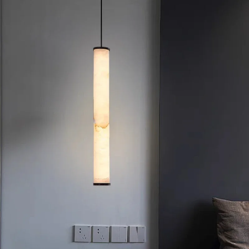 Simple Natural Marble Chandelier Bedroom Bedside Restaurant Restaurant Table All Copper Alabaster Lighting Pendant Light Fixture
Simple Natural Marble Chandelier Bedroom Bedside Restaurant Restaurant Table All Copper Alabaster Lighting Pendant Light Fixture