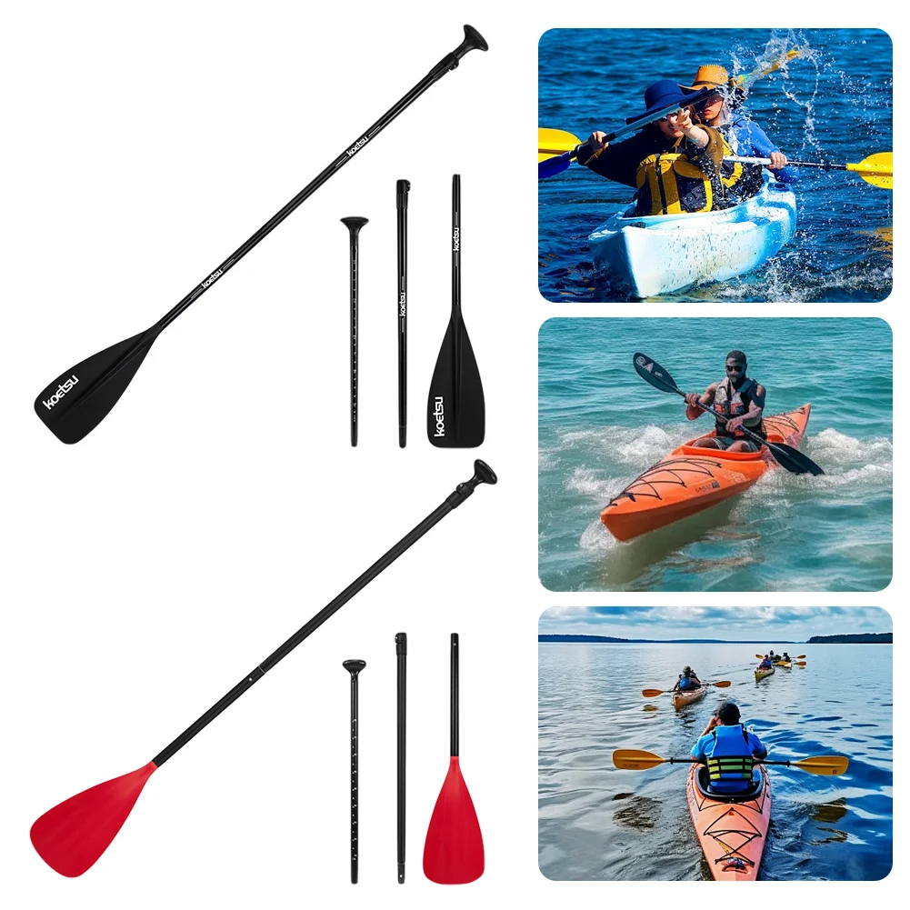 Double Head Stand Up Paddle Board Adjustable Length Detachable Paddle 3-Piece Portable Stand Up Paddle for Boating Kayaking
Double Head Stand Up Paddle Board Adjustable Length Detachable Paddle 3-Piece Portable Stand Up Paddle for Boating Kayaking
