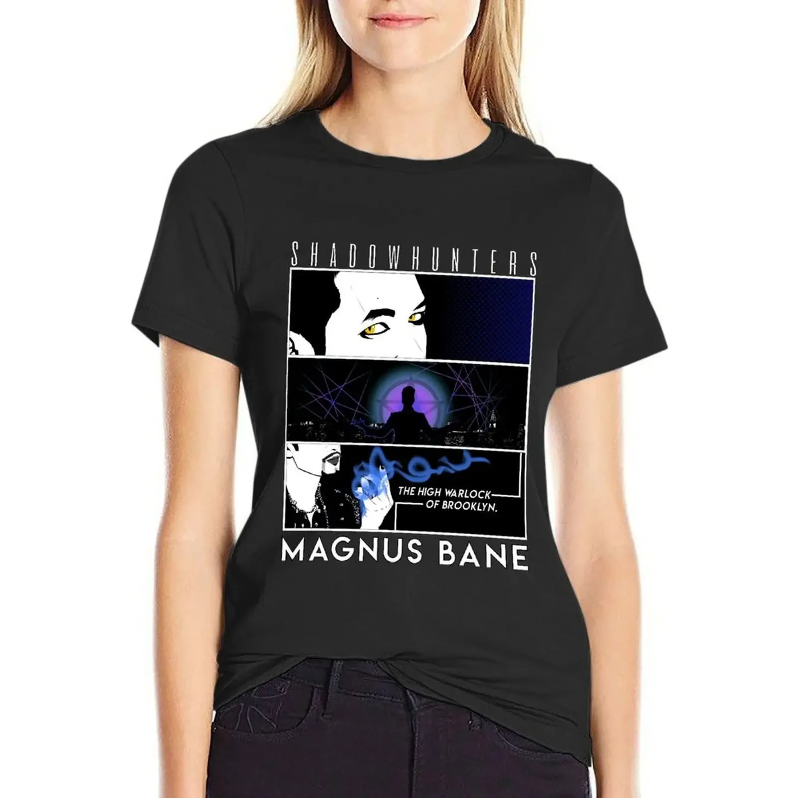 The High Warlock of Brooklyn - Magnus Bane - Shadowhunters T-shirt Short sleeve tee korean fashion woman t shirt
The High Warlock of Brooklyn - Magnus Bane - Shadowhunters T-shirt Short sleeve tee korean fashion woman t shirt