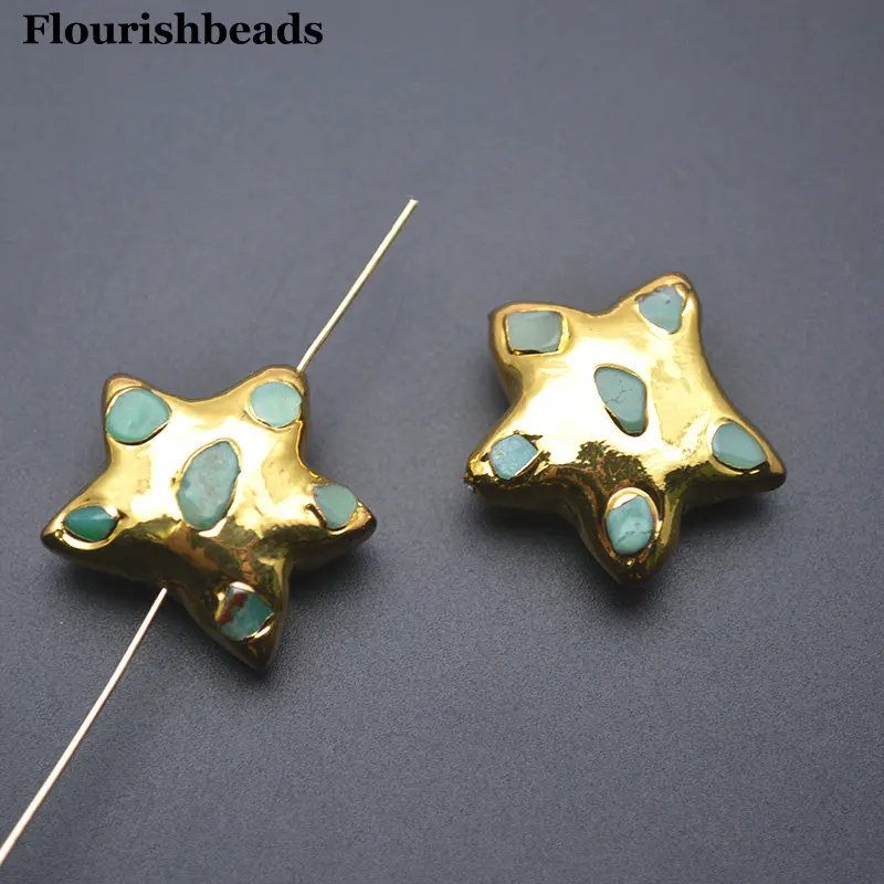 5шт изготовление ожерелья золотого цвета в форме звезды каменные бусины
5шт изготовление ожерелья золотого цвета в форме звезды каменные бусины