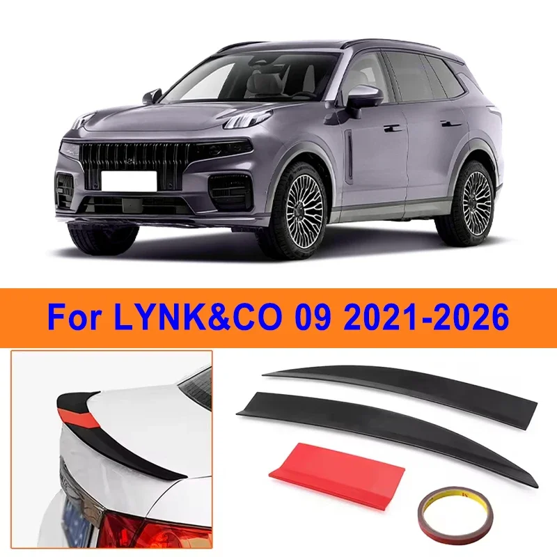 For LYNK&CO 09 2021-2026 3-Section ABS Rear Trunk Spoiler 115-125cm Adjustable Sports Decor Top Wing Car Exterior Parts
For LYNK&CO 09 2021-2026 3-Section ABS Rear Trunk Spoiler 115-125cm Adjustable Sports Decor Top Wing Car Exterior Parts