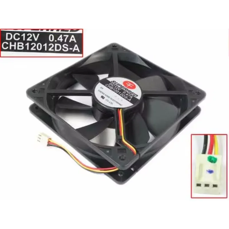 SUPERRED CHB12012DS-A DC 12 В 0,47 А 3-проводной вентилятор охлаждения сервера 120x120x25 мм
SUPERRED CHB12012DS-A DC 12 В 0,47 А 3-проводной вентилятор охлаждения сервера 120x120x25 мм