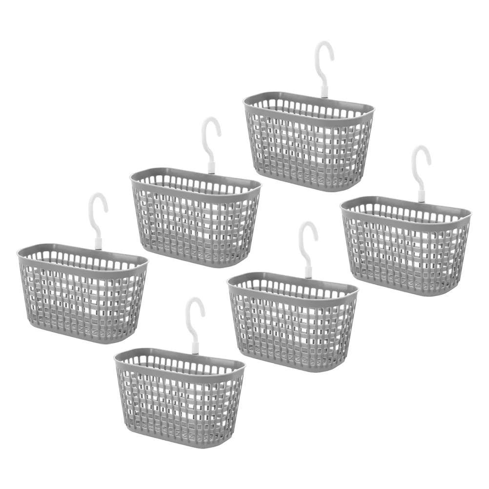 6 Pcs Kitchen Bathroom Hanging Basket Storage Baskets Wall Multifunction Ginger Pp For
6 Pcs Kitchen Bathroom Hanging Basket Storage Baskets Wall Multifunction Ginger Pp For