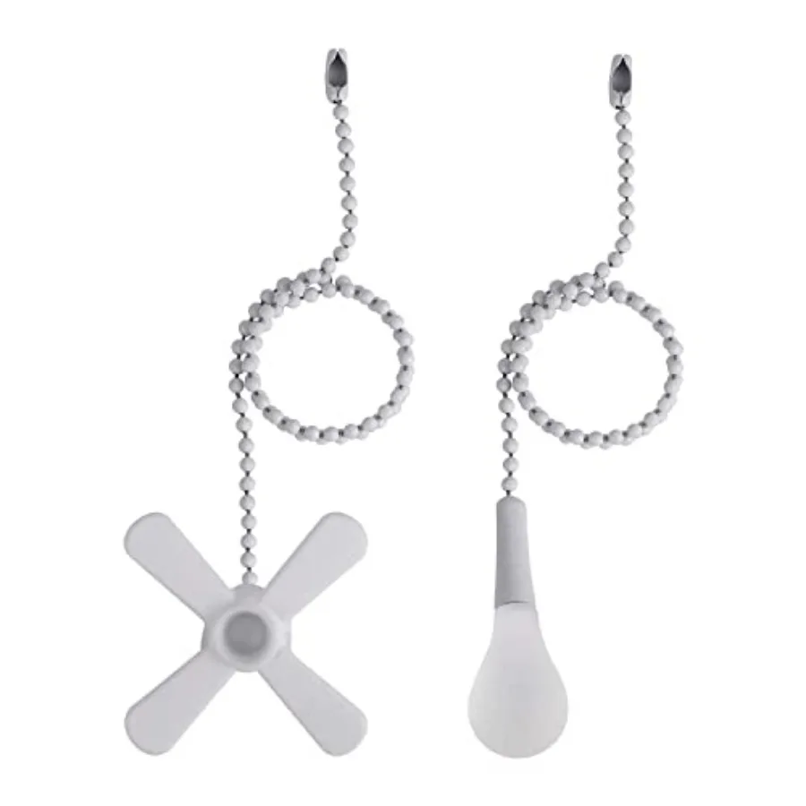 Ceiling Fan Pull Chain, Extra with Decorative Frosted Glass Bulb and Fan Cord, Fit All Standard 3mm Diameter Ceil
Ceiling Fan Pull Chain, Extra with Decorative Frosted Glass Bulb and Fan Cord, Fit All Standard 3mm Diameter Ceil