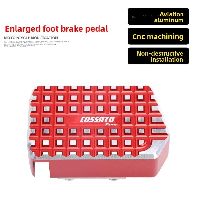 Suitable for KIDEN150-F-H-G-V/KD250V modified brake pedal rear brake pedal enlarged brake pad
Suitable for KIDEN150-F-H-G-V/KD250V modified brake pedal rear brake pedal enlarged brake pad