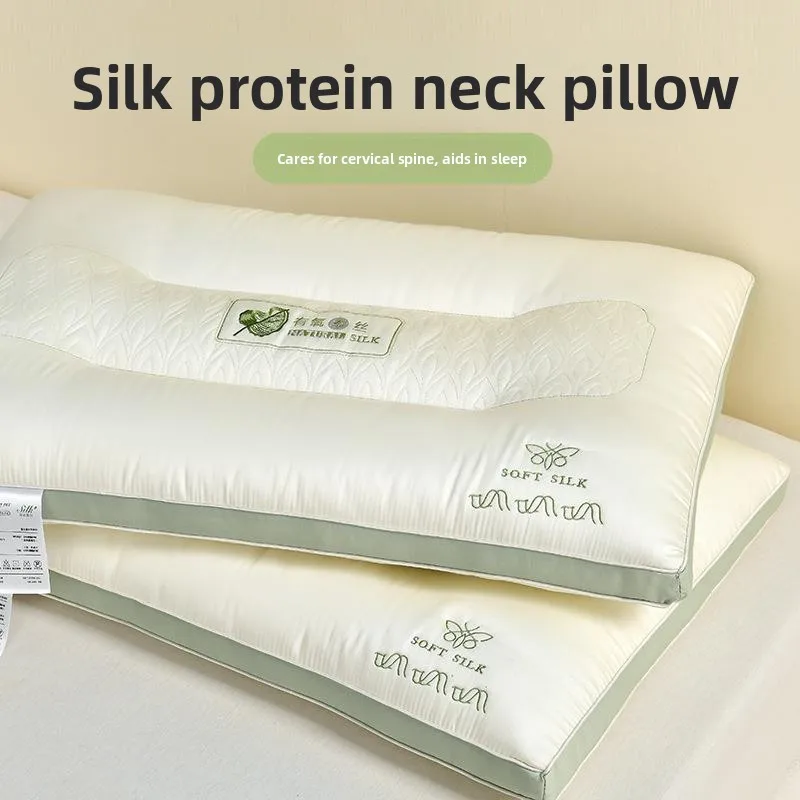 New Oxygen Protective Neck Pillow Comfortable Skin-friendly Breathable Home Use Male Female Version Sleep Aid Double Set
New Oxygen Protective Neck Pillow Comfortable Skin-friendly Breathable Home Use Male Female Version Sleep Aid Double Set
