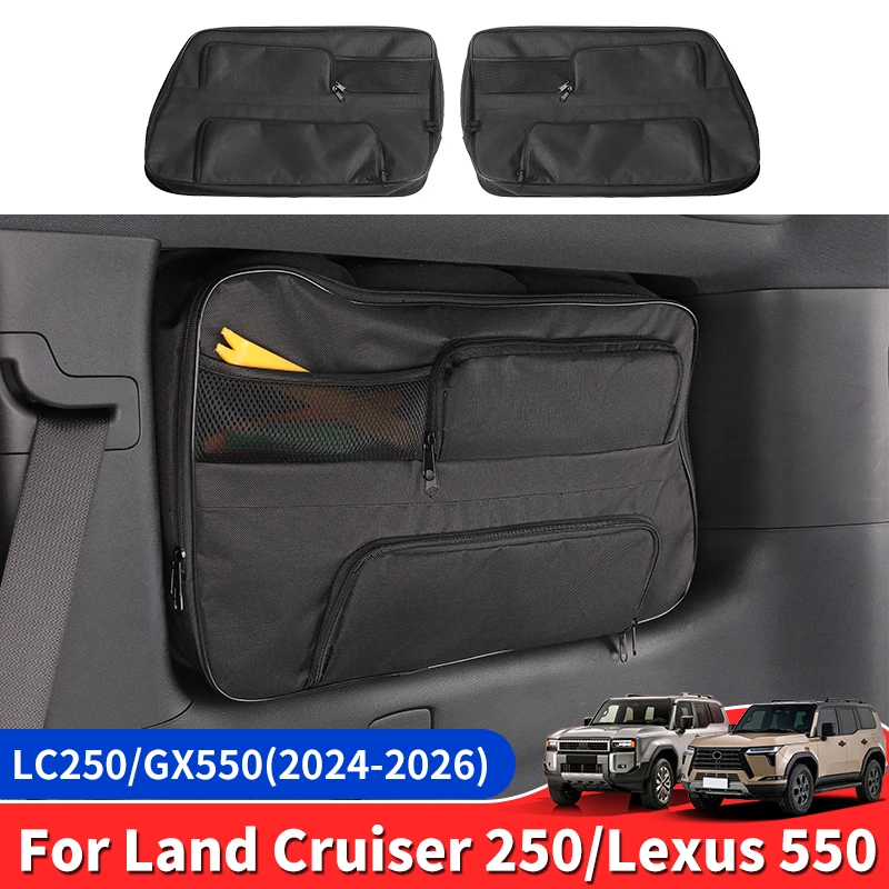 For Toyota Land Cruiser Prado LC250 250 2024-2026 Lexus GX550 Rear Window Storage Bag Trunk Organizer Auto Interior Accessories
For Toyota Land Cruiser Prado LC250 250 2024-2026 Lexus GX550 Rear Window Storage Bag Trunk Organizer Auto Interior Accessories