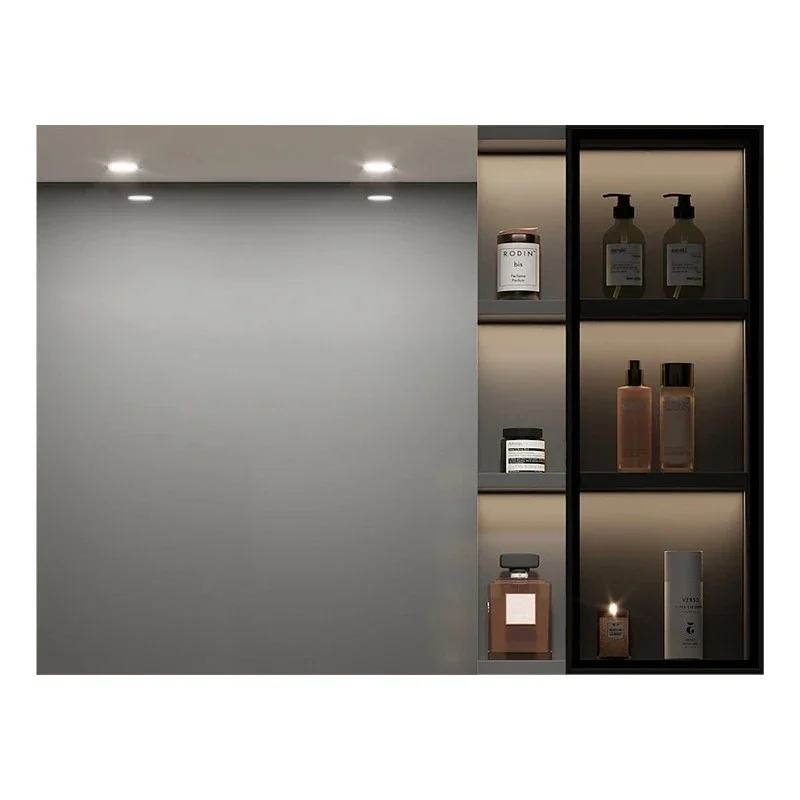 TTTTBathroom Storage Bathroom Wall-Mounted Washstand Separate Smart Beauty Storage Mirror Cabinet
TTTTBathroom Storage Bathroom Wall-Mounted Washstand Separate Smart Beauty Storage Mirror Cabinet
