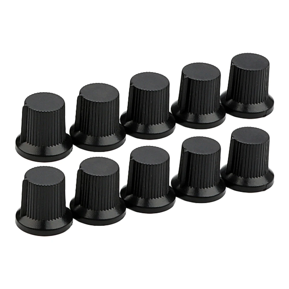 10 Pcs Plastic Knobs Volume Control Potentiometer Caps Replacement For Potentiometer Knob Guitar Amplifiers Speakers
10 Pcs Plastic Knobs Volume Control Potentiometer Caps Replacement For Potentiometer Knob Guitar Amplifiers Speakers