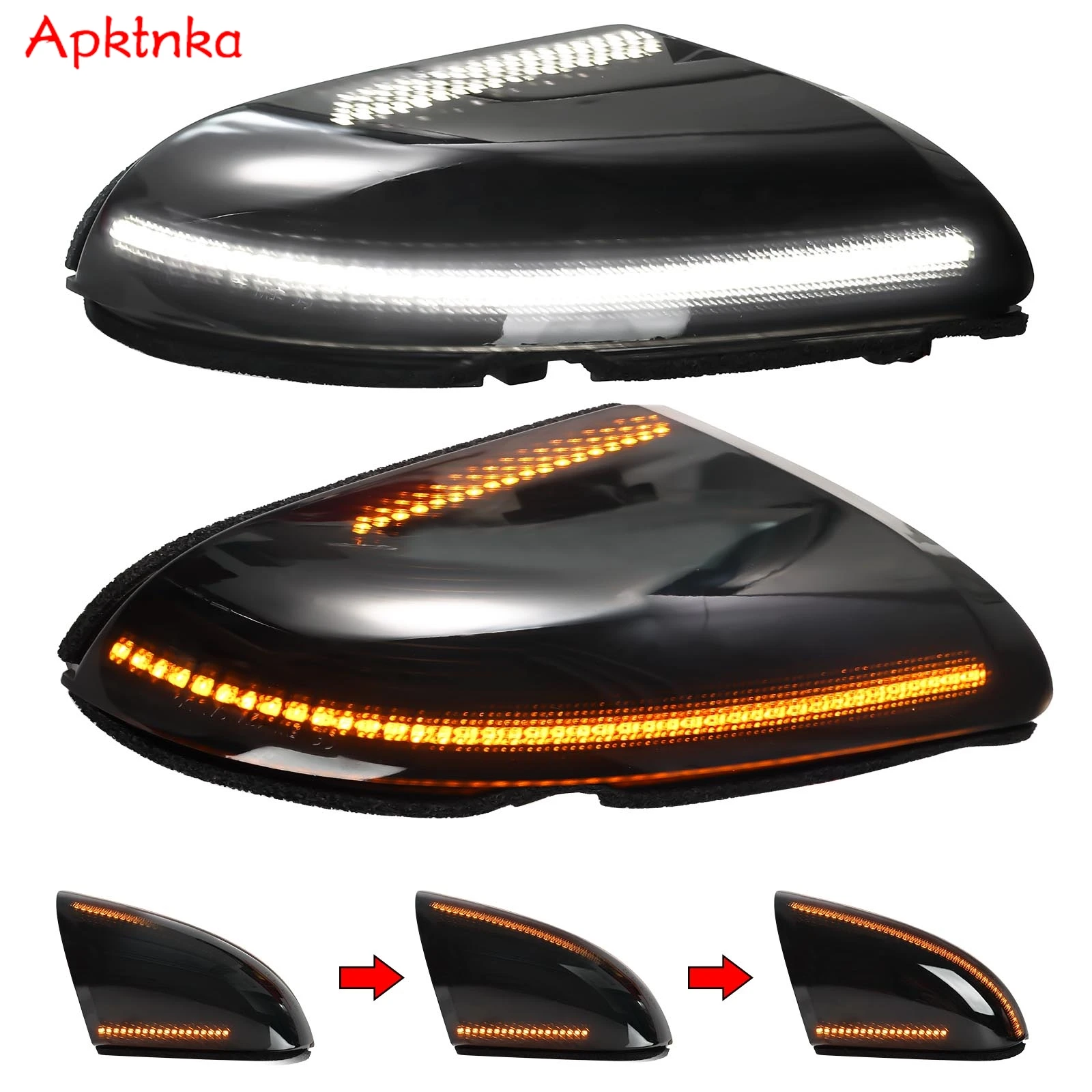 LED Side Mirror Turn Signal Light for RAM 1500 2009-2018 2500 3500 2010-2018 Sequential Dynamic Amber Turn Signal White Puddle
LED Side Mirror Turn Signal Light for RAM 1500 2009-2018 2500 3500 2010-2018 Sequential Dynamic Amber Turn Signal White Puddle