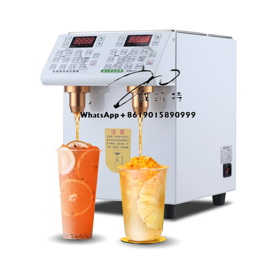 Fructose Filling Machine Bubble Milk Tea Shop Automatic Electric Syrup Sugar Dispenser Laevulose Quantifier
Fructose Filling Machine Bubble Milk Tea Shop Automatic Electric Syrup Sugar Dispenser Laevulose Quantifier