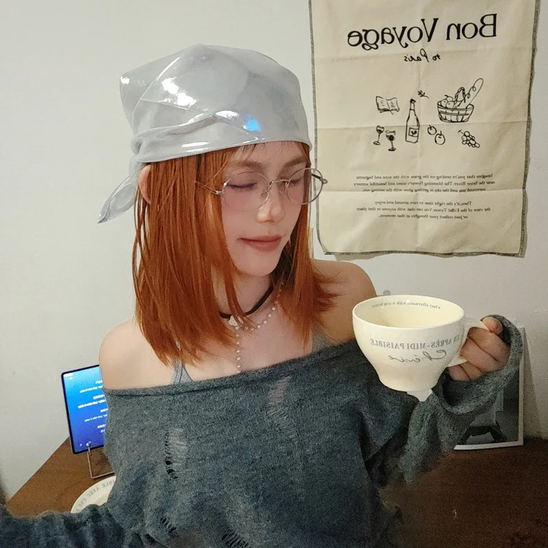 Retro Spicy Style Headscarf Hat for Women Summer Y2k Square Scarf Hip-hop Kerchief Korean Series Versatile Headband
Retro Spicy Style Headscarf Hat for Women Summer Y2k Square Scarf Hip-hop Kerchief Korean Series Versatile Headband