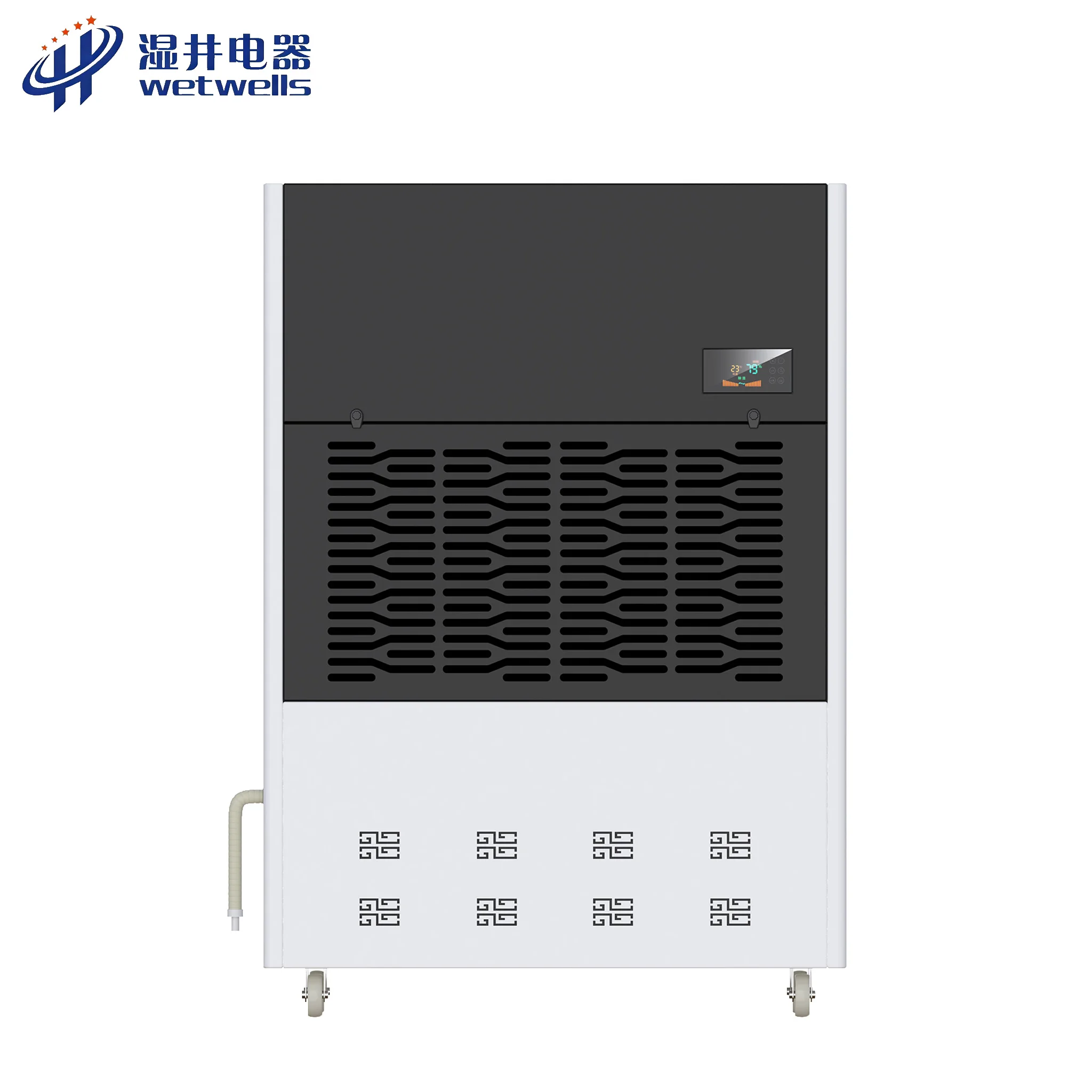 MCH-7580B 12000W Electric Industrial Air Dehumidifier with 580L/D Capacity 380V 75dB for Warehouse
MCH-7580B 12000W Electric Industrial Air Dehumidifier with 580L/D Capacity 380V 75dB for Warehouse
