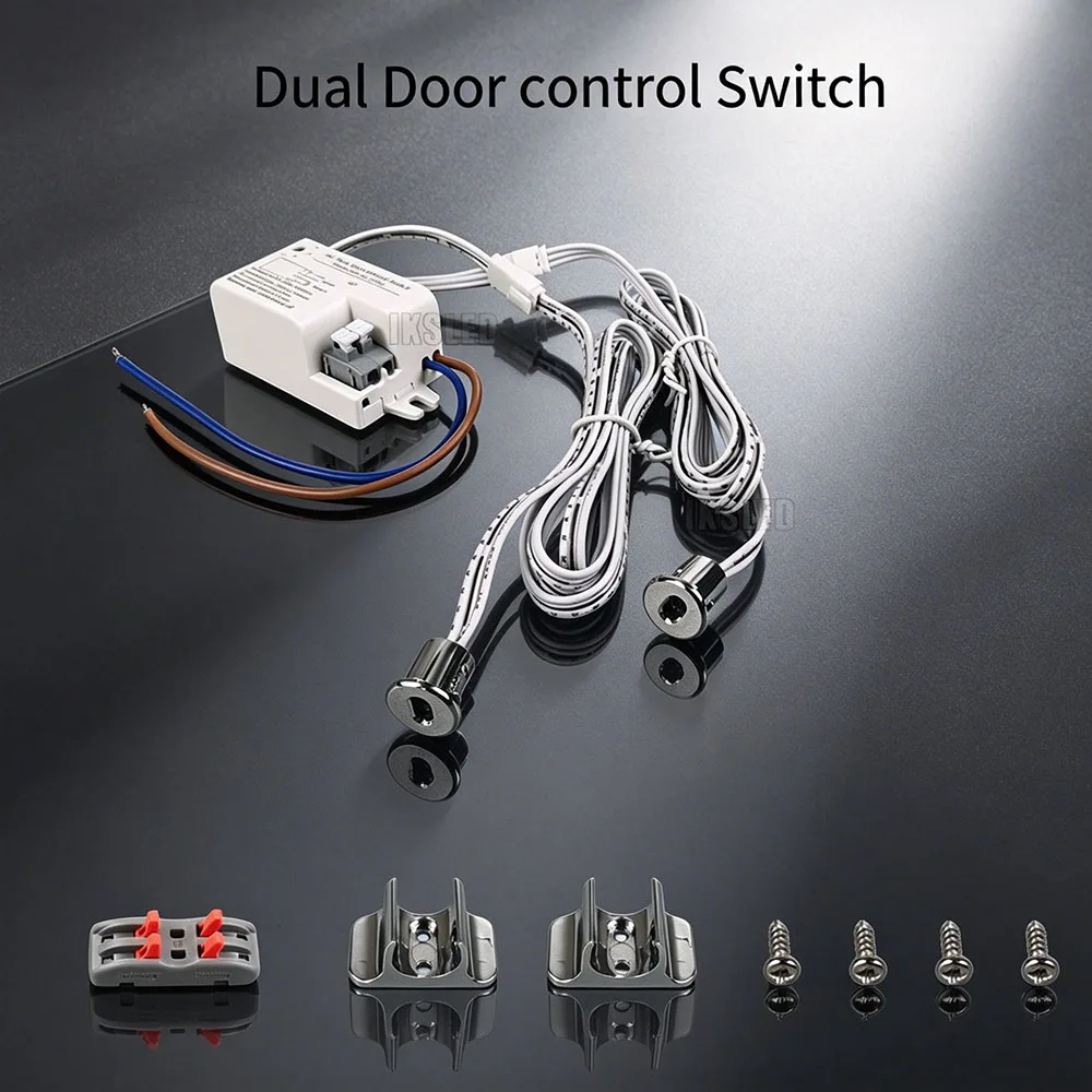 Motion Sensor Switch detachable 100W 165-265V Auto ON/OFF for Cabinet Closet Staircase Corridor Light, Surface Mount
Motion Sensor Switch detachable 100W 165-265V Auto ON/OFF for Cabinet Closet Staircase Corridor Light, Surface Mount