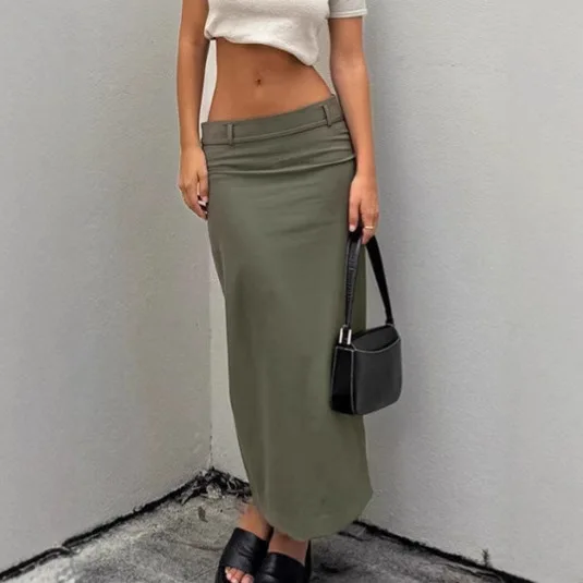 Autumn French Temperament Green Straight Tube Suit Skirt Women'S Fashion High Waist Slimming Mid Length Skirt Women'S Clothing
Autumn French Temperament Green Straight Tube Suit Skirt Women'S Fashion High Waist Slimming Mid Length Skirt Women'S Clothing