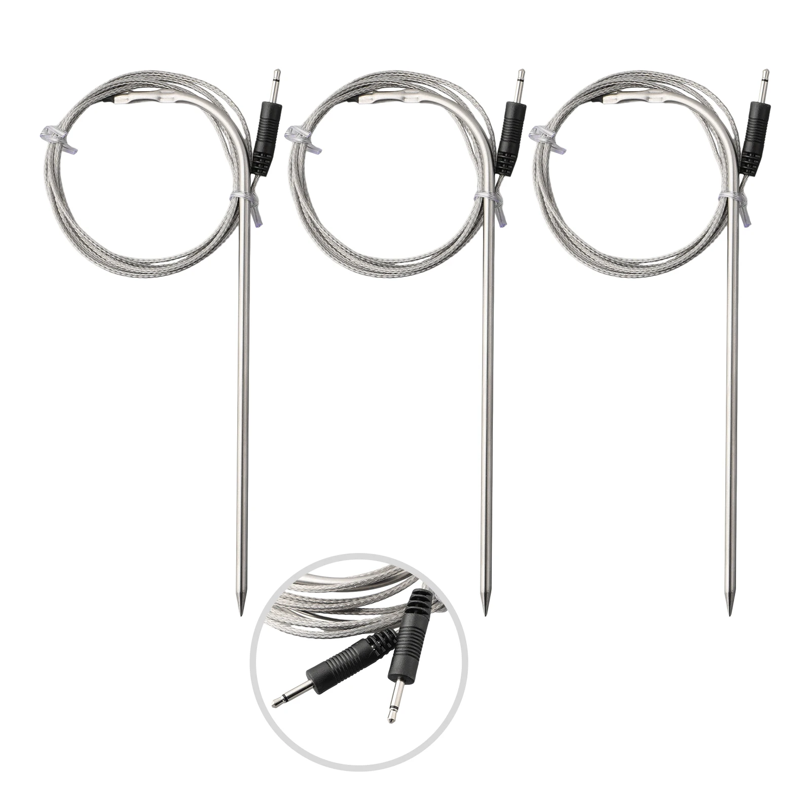 Brand New High Quality Practical Sensors Probe Sensor Metal For BBQ Thermometer Outdoor Replacement Spare Accessories
Brand New High Quality Practical Sensors Probe Sensor Metal For BBQ Thermometer Outdoor Replacement Spare Accessories