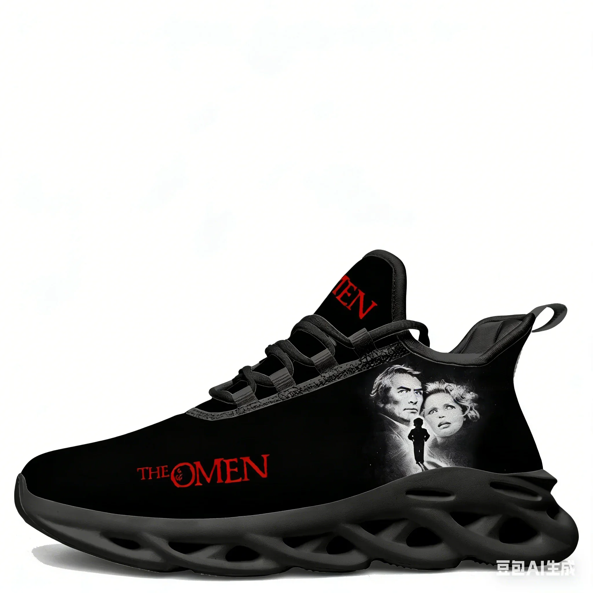 The Omen Lace Mesh Shoes Flat Sneaker Mens Womens Sports Shoe High Quality Personalized Fashion Patterns Sneakers Custom Footwes
The Omen Lace Mesh Shoes Flat Sneaker Mens Womens Sports Shoe High Quality Personalized Fashion Patterns Sneakers Custom Footwes
