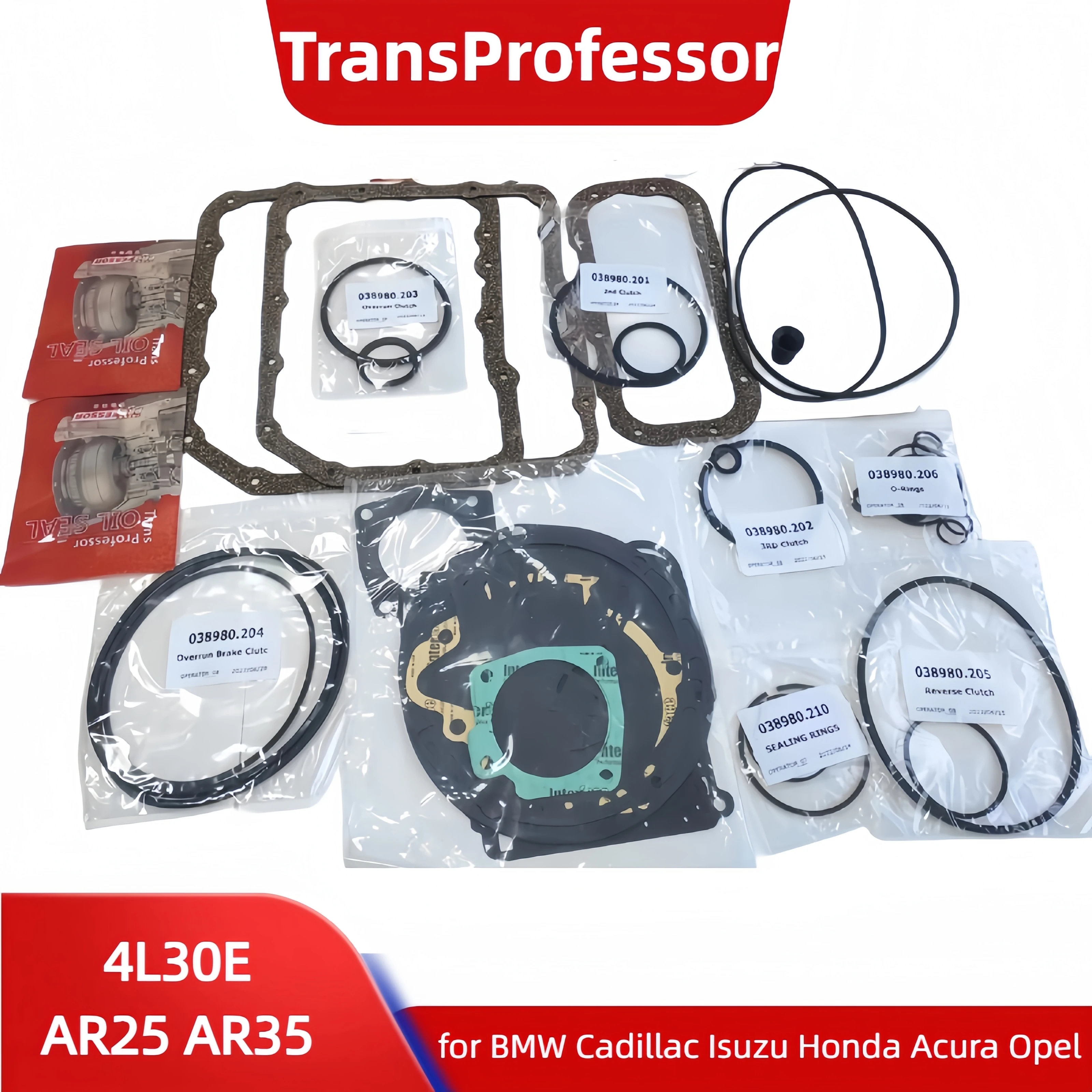 GM 4L30E AR25 AR35 A4S310R Transmission Repair Overhaul Kit for BMW ISUZU CADILLAC OPEL FRONTERA Gearbox Gasket Seals Part
GM 4L30E AR25 AR35 A4S310R Transmission Repair Overhaul Kit for BMW ISUZU CADILLAC OPEL FRONTERA Gearbox Gasket Seals Part