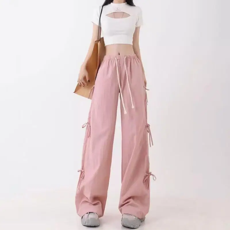 Retro American Work Pants Thin Sporty Casual Trousers for Women Summer New Straight Loose Wide Leg Pants High Waist Polyester...
Retro American Work Pants Thin Sporty Casual Trousers for Women Summer New Straight Loose Wide Leg Pants High Waist Polyester...
