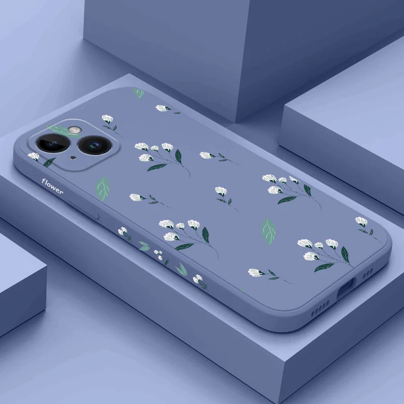 Loose Flowers Phone Case For iPhone 16 15 14 13 12 11 Plus Pro Max Mini X XR XS Plus Liquid Silicone Cover
Loose Flowers Phone Case For iPhone 16 15 14 13 12 11 Plus Pro Max Mini X XR XS Plus Liquid Silicone Cover