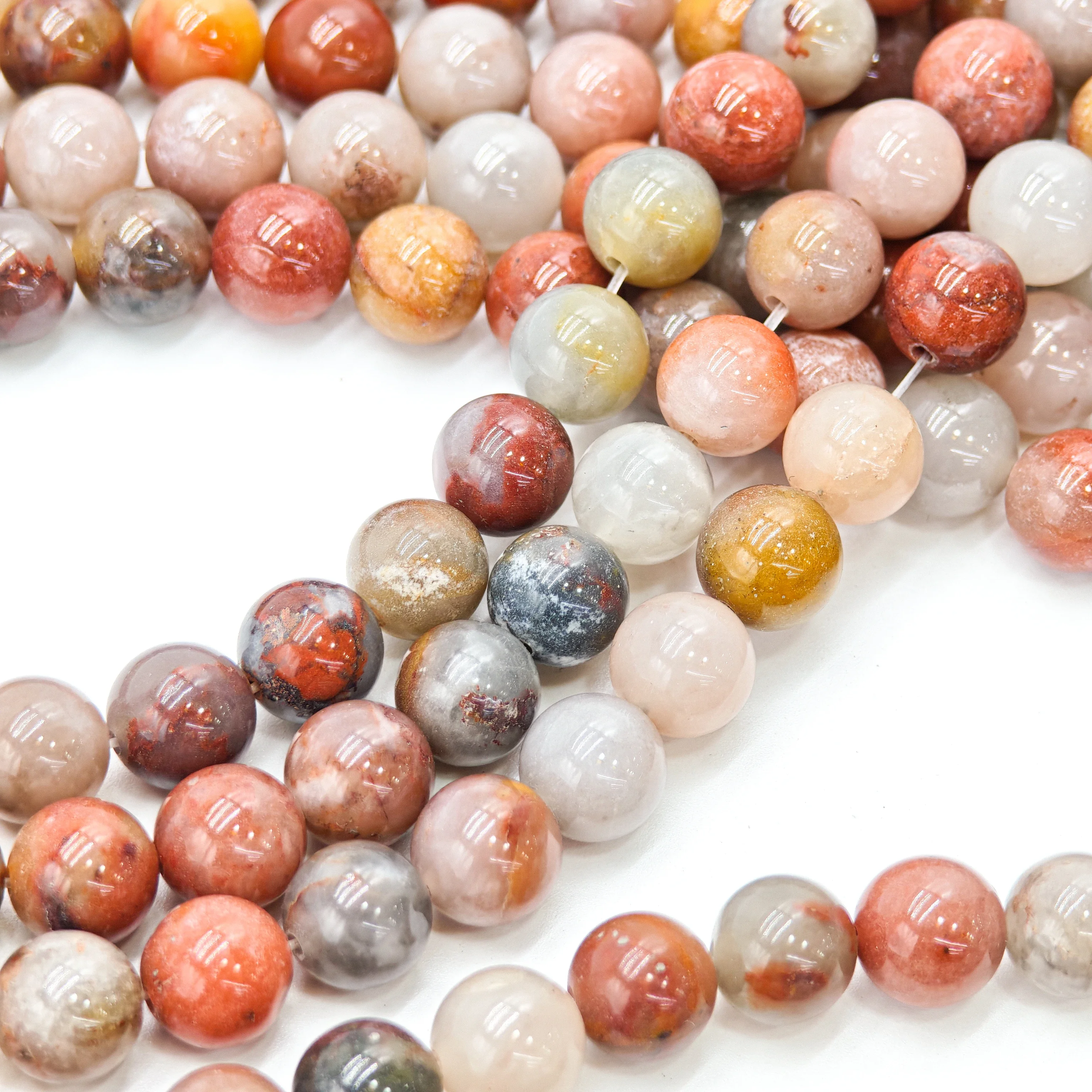 Trending Premium Natural Trichromatic Jade Beads, 4-10mm Round Red-Grey-White Loose Beads for DIY Jewelry Making.
Trending Premium Natural Trichromatic Jade Beads, 4-10mm Round Red-Grey-White Loose Beads for DIY Jewelry Making.