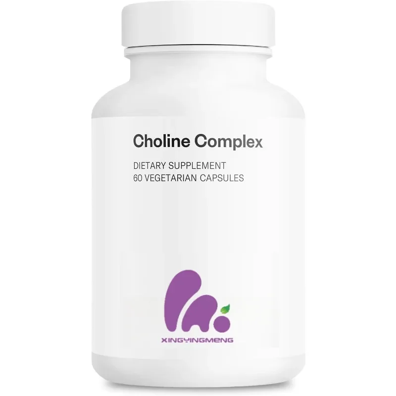 Choline complex - containing choline tartrate, GPC choline, and CDP choline - non GMO and gluten free -60 vegetarian capsules
Choline complex - containing choline tartrate, GPC choline, and CDP choline - non GMO and gluten free -60 vegetarian capsules