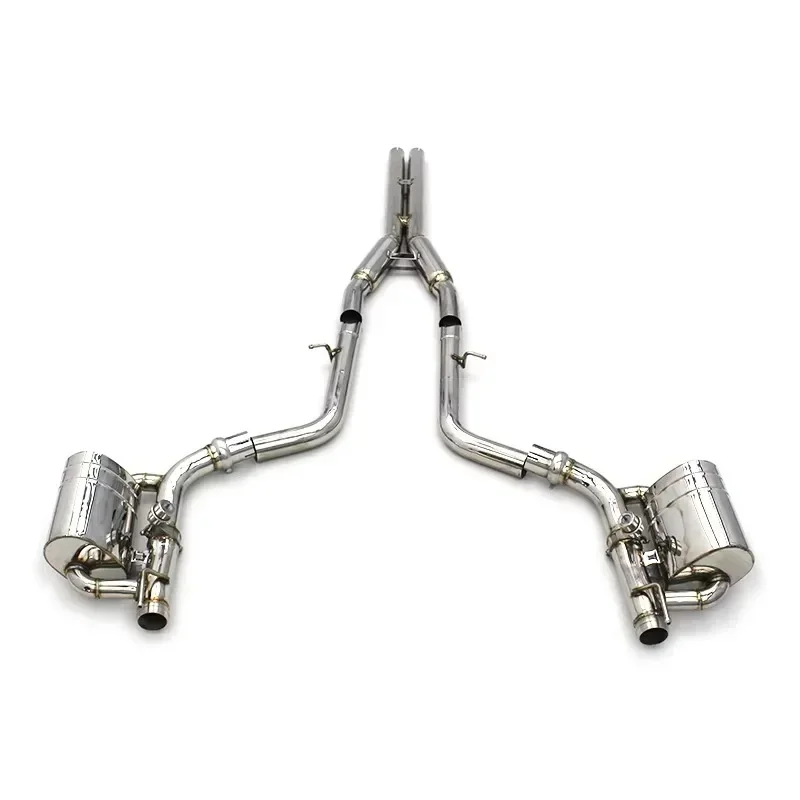 OEM Catback Exhaust For Challenger Hellcat SRT 6.2T2016-2022 Escape Stainless Steel Exhaust Pipe Muffler with vacuum Valve
OEM Catback Exhaust For Challenger Hellcat SRT 6.2T2016-2022 Escape Stainless Steel Exhaust Pipe Muffler with vacuum Valve