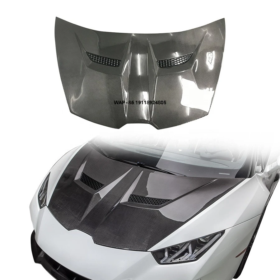 V Style Dry Carbon Fiber Hood for Lambor Huracan Coupe EVO LP580-2 LP610-4 2014-2019 Bonnet Body Kit
V Style Dry Carbon Fiber Hood for Lambor Huracan Coupe EVO LP580-2 LP610-4 2014-2019 Bonnet Body Kit