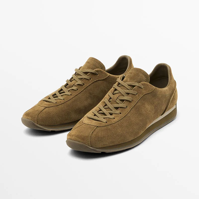 Withered Minimalist Men's Shoes Retro Genuine Leather German Training Shoes For Man Men's Sneakers And Casual Shoes Male Sneaker
Withered Minimalist Men's Shoes Retro Genuine Leather German Training Shoes For Man Men's Sneakers And Casual Shoes Male Sneaker