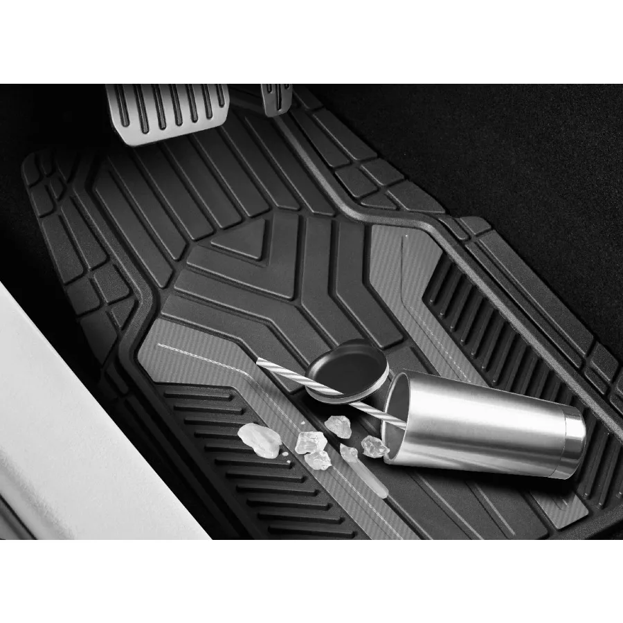 4Piece Rubber Car Floor Mats Carbon Fiber Blue - Universal Fit 22WM69-3
4Piece Rubber Car Floor Mats Carbon Fiber Blue - Universal Fit 22WM69-3