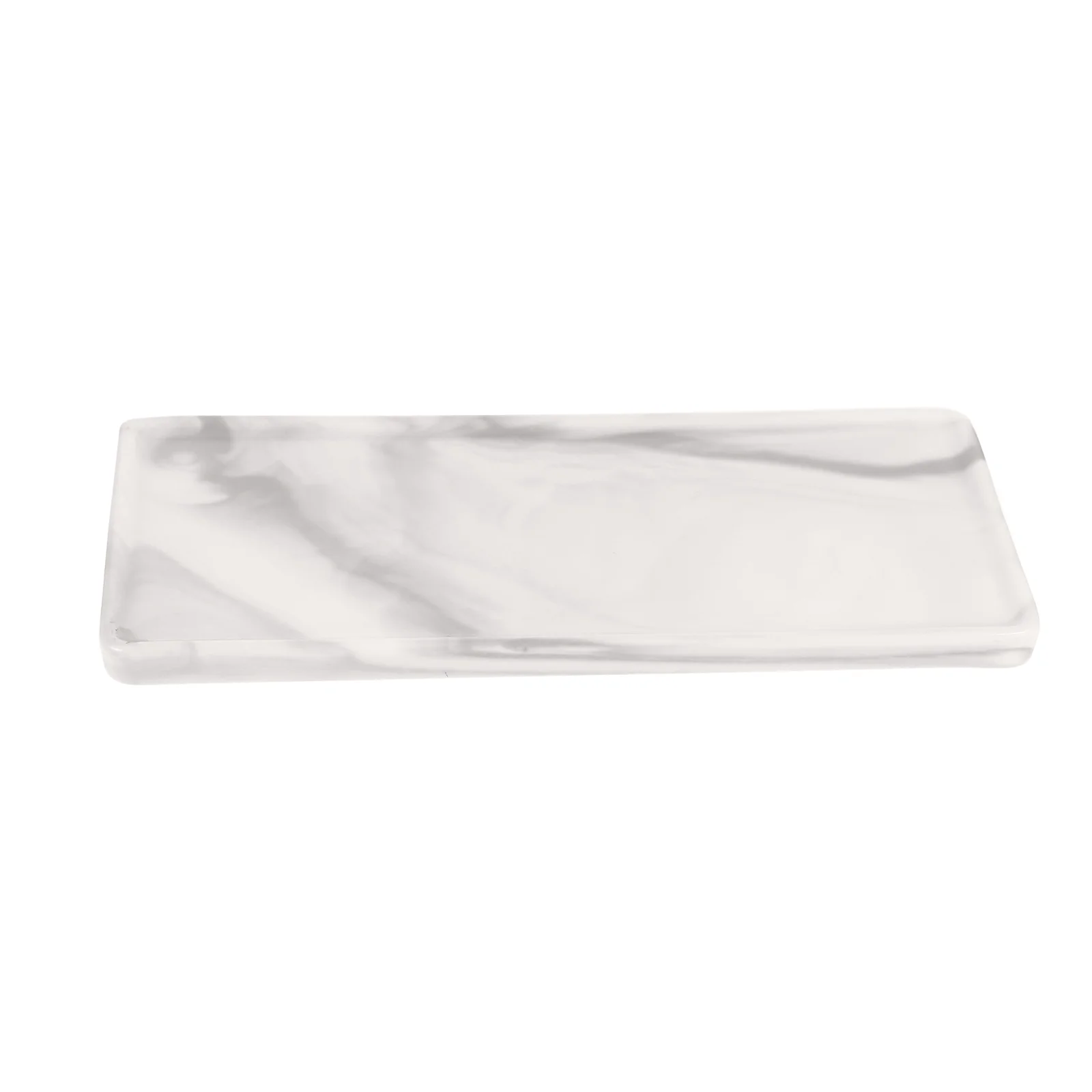 Makeup Brush Organizer for Vanity Marble Tray Jewelry Storage Plate Ceramics Rectangle
Makeup Brush Organizer for Vanity Marble Tray Jewelry Storage Plate Ceramics Rectangle