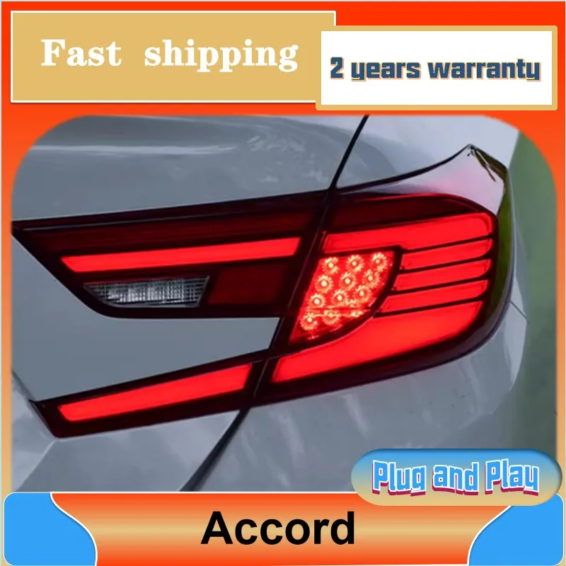 Car Styling for Honda Accord Tail Lamp 2017-2021 Accord 10th Gen Taillights Rear DRL Fog Brake Turn Signal Reversing
Car Styling for Honda Accord Tail Lamp 2017-2021 Accord 10th Gen Taillights Rear DRL Fog Brake Turn Signal Reversing
