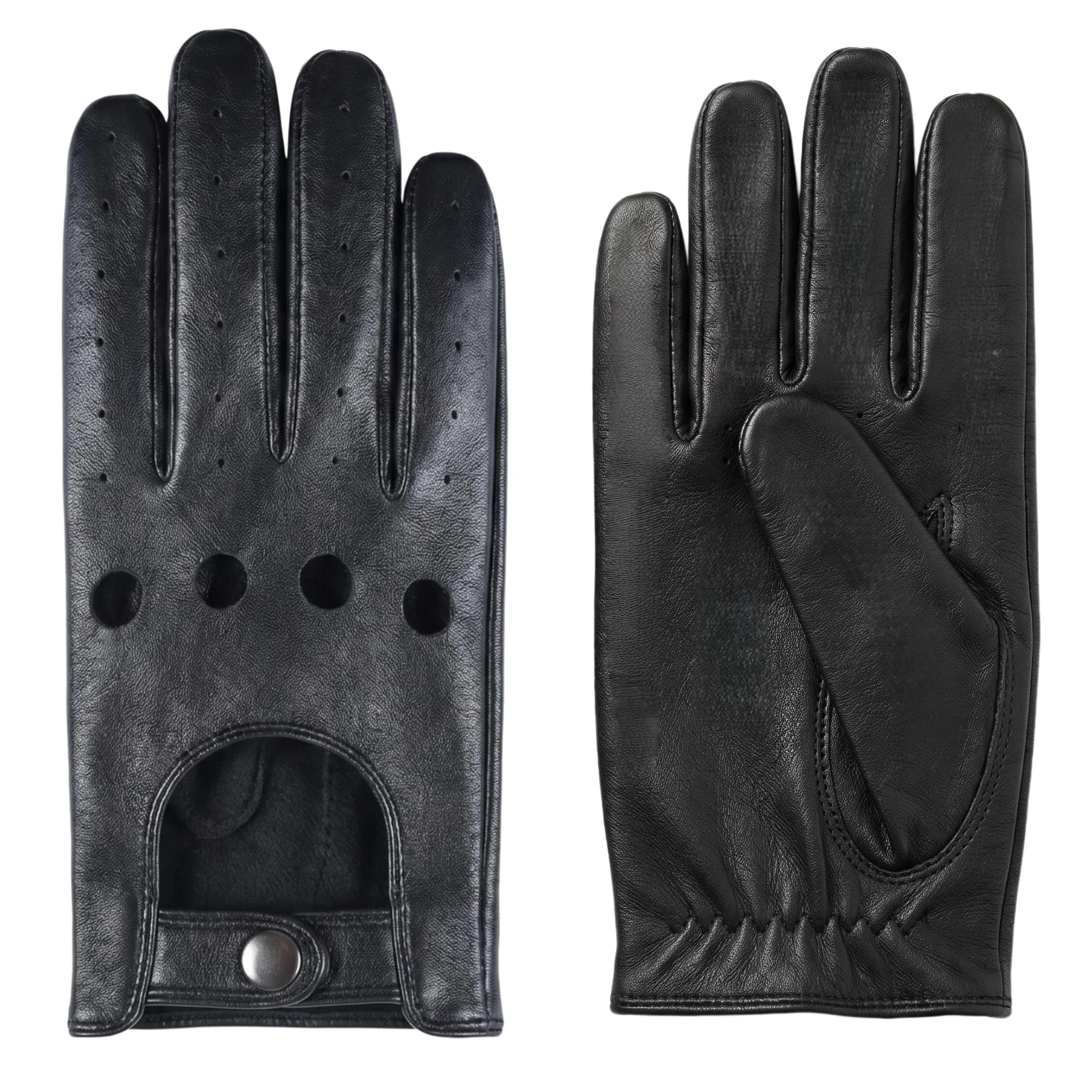 Men's Driving Gloves Sheepskin Leather Touchscreen Perforated Lined Full Finger Cycling Outdoor Black
Men's Driving Gloves Sheepskin Leather Touchscreen Perforated Lined Full Finger Cycling Outdoor Black