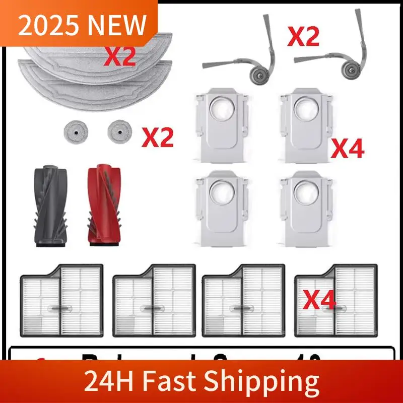 Запчасти для робота-пылесоса Roborock Saros 10: основной ролик, салфетка для влажной уборки, мешок для сбора пыли (модель A33F)
Запчасти для робота-пылесоса Roborock Saros 10: основной ролик, салфетка для влажной уборки, мешок для сбора пыли (модель A33F)