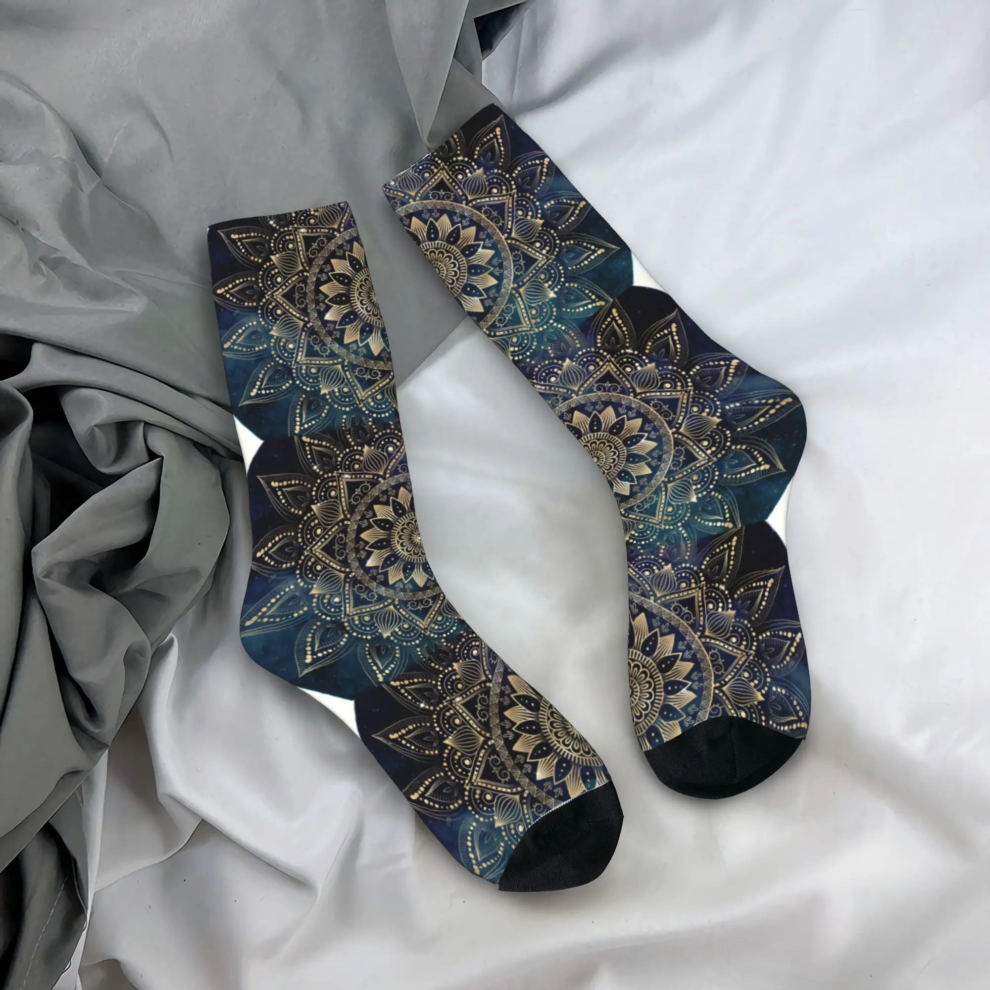 Custom Elegant Gold Mandala Men's Crew Socks Unisex Cool 3D Print Boho Dress Socks
Custom Elegant Gold Mandala Men's Crew Socks Unisex Cool 3D Print Boho Dress Socks