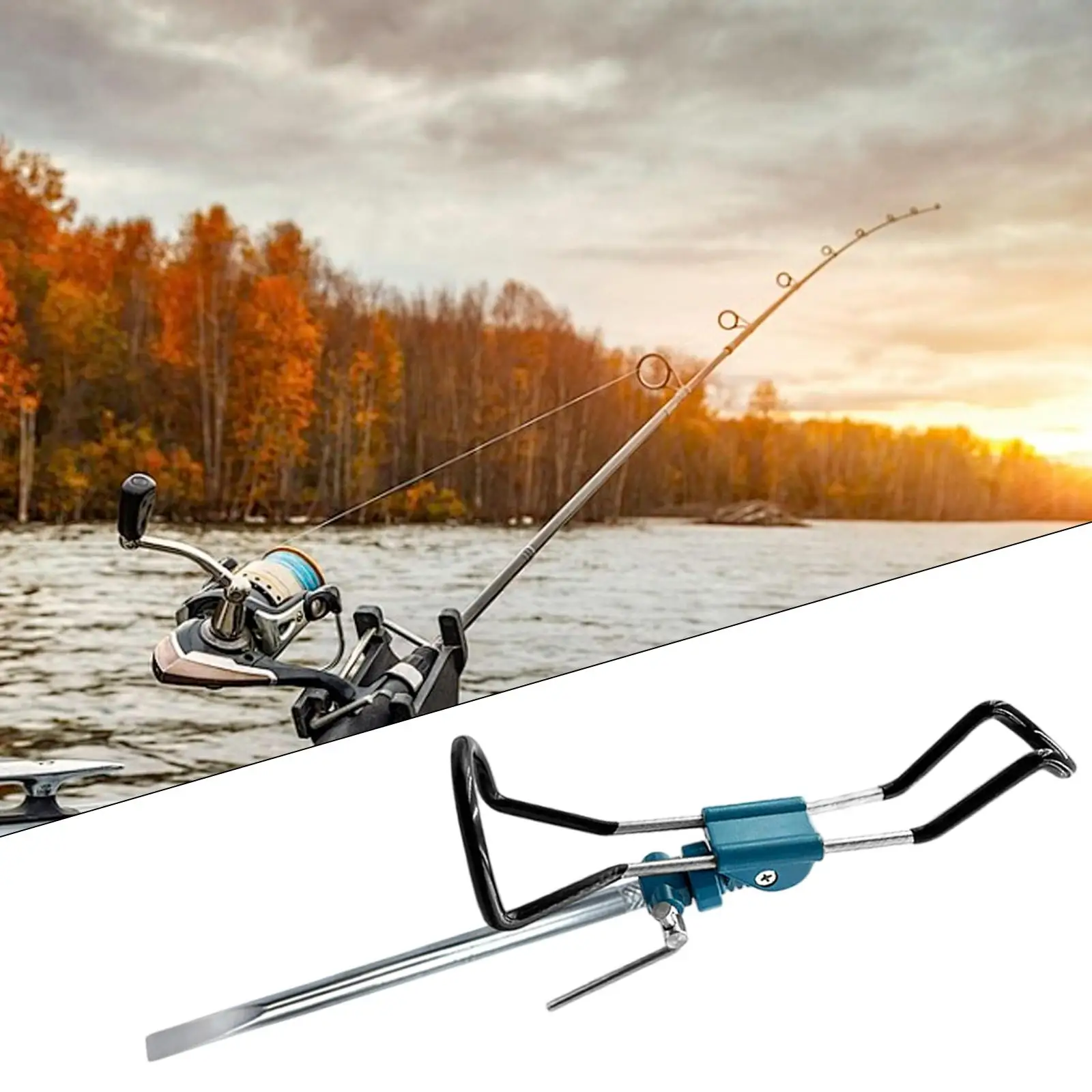 Fishing Rod Holder, Fishing Rod Stand, Stainless Steel Fishing Rod Holder, Portable Fishing Equipment Outdoor Accessories
Fishing Rod Holder, Fishing Rod Stand, Stainless Steel Fishing Rod Holder, Portable Fishing Equipment Outdoor Accessories