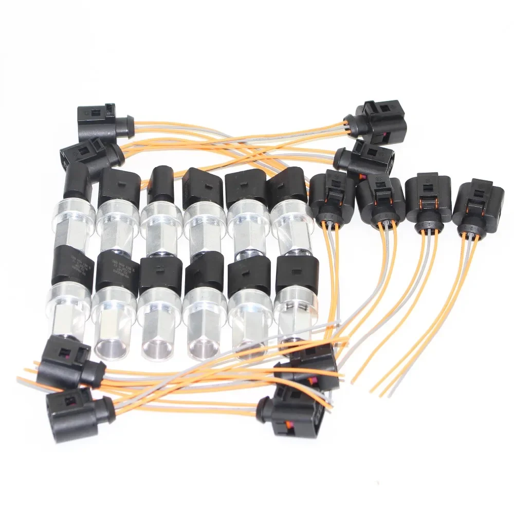 12 Set Air Conditioning Pipe Pressure Sensor Switch + Cable Harness Plug VW Jetta MK4 Golf MK5 Passat B5 B6 Touareg 1K0 959 126E
12 Set Air Conditioning Pipe Pressure Sensor Switch + Cable Harness Plug VW Jetta MK4 Golf MK5 Passat B5 B6 Touareg 1K0 959 126E