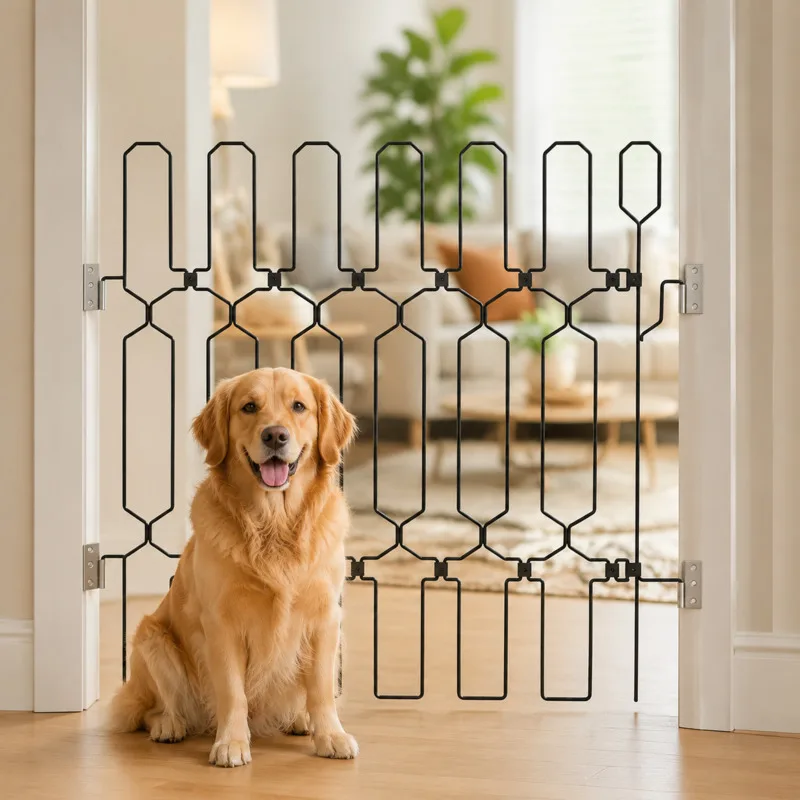 Retractable Metal Pet Gate Safety Adjustable No Drilling Indoor Outdoor 66CM Width 78CM Height Expandable Guard Fence Barrier
Retractable Metal Pet Gate Safety Adjustable No Drilling Indoor Outdoor 66CM Width 78CM Height Expandable Guard Fence Barrier