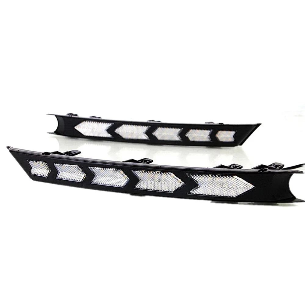 July King Car LED Daytime Running Lights Compatible for Mazda CX-5 CX-8 2017-2021, 6000K LED DRL + Yellow Streamer Turn Signals
July King Car LED Daytime Running Lights Compatible for Mazda CX-5 CX-8 2017-2021, 6000K LED DRL + Yellow Streamer Turn Signals