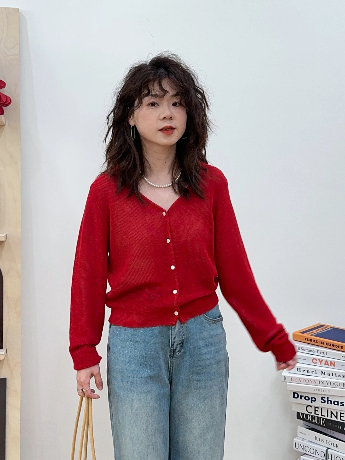 Soft Knitted V-Ne Open Cardigan Spring Gentle Slimming Sle Women's Loose Fit Long Sve Breathable Comfortable Polyester...
Soft Knitted V-Ne Open Cardigan Spring Gentle Slimming Sle Women's Loose Fit Long Sve Breathable Comfortable Polyester...