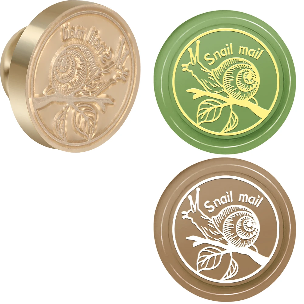 Snail Wax Seal Stamp DIY Craft Supplies Scrapbooking Christmas Wedding Invitation for Decoration Wine Bags, Notebooks, Gifts
Snail Wax Seal Stamp DIY Craft Supplies Scrapbooking Christmas Wedding Invitation for Decoration Wine Bags, Notebooks, Gifts