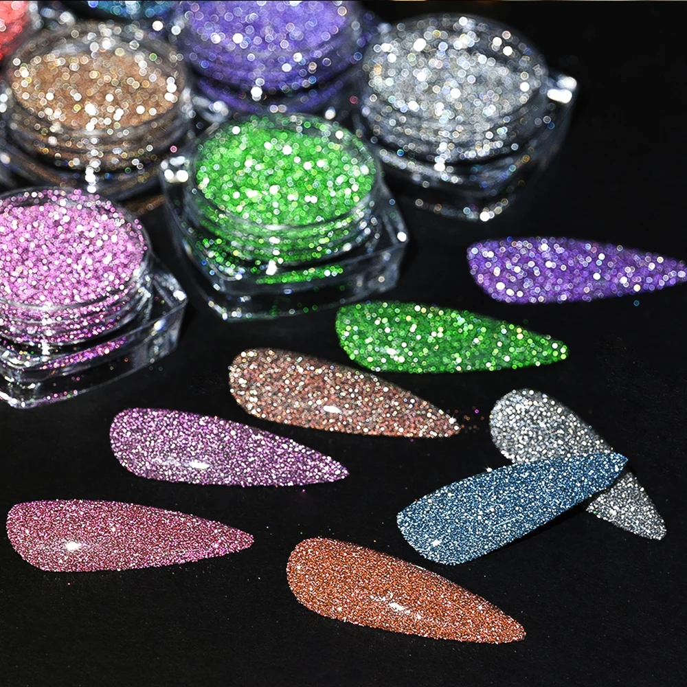 1Jar 1g/0.035oz Diamond Nail Glitter Reflective Colorful Holographic Nail Glitter Powder Dazzling Pixie Crystals Gel Polish Dust
1Jar 1g/0.035oz Diamond Nail Glitter Reflective Colorful Holographic Nail Glitter Powder Dazzling Pixie Crystals Gel Polish Dust
