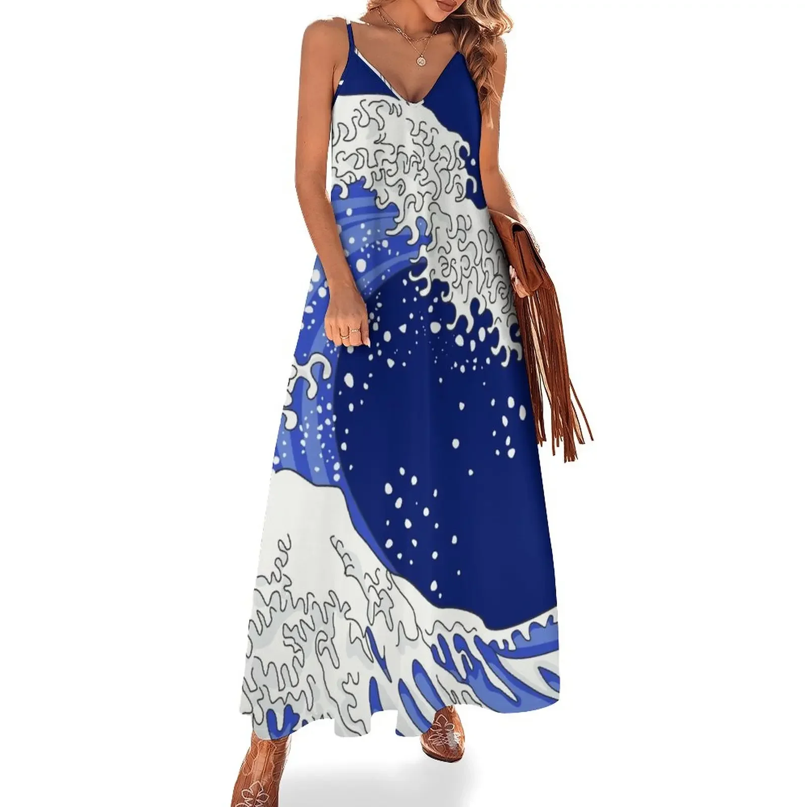 Great Blue Wave Sleeveless Dress festival outfit women dress for women summer dresses for womens Woman clothing Dress
Great Blue Wave Sleeveless Dress festival outfit women dress for women summer dresses for womens Woman clothing Dress