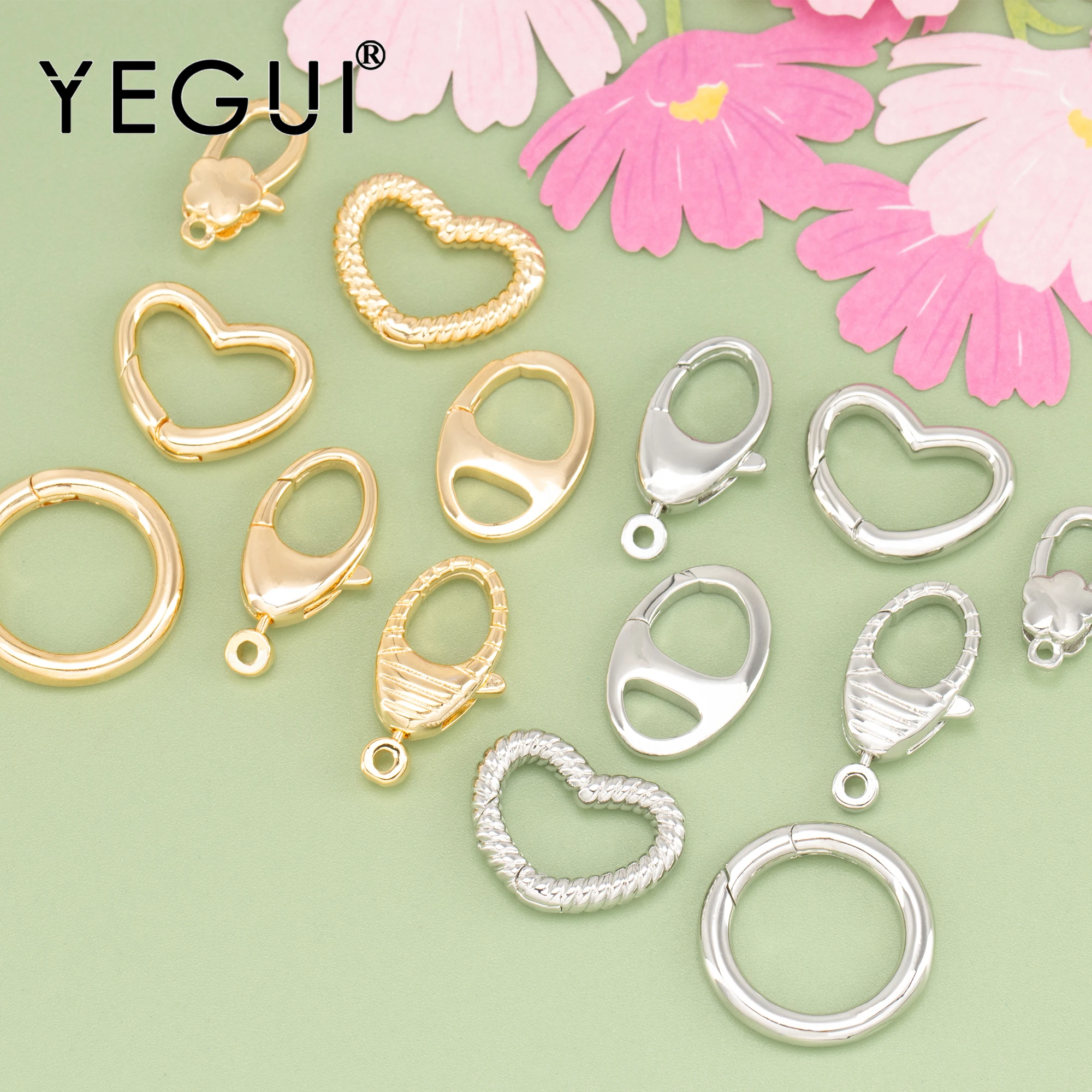 YEGUI MA83, аксессуары для ювелирных изделий, без никеля, позолота 18k, медь, крючки, застежка браслета ожерелья, изготовления ювелирных изделий, 10 шт./лот
YEGUI MA83, аксессуары для ювелирных изделий, без никеля, позолота 18k, медь, крючки, застежка браслета ожерелья, изготовления ювелирных изделий, 10 шт./лот