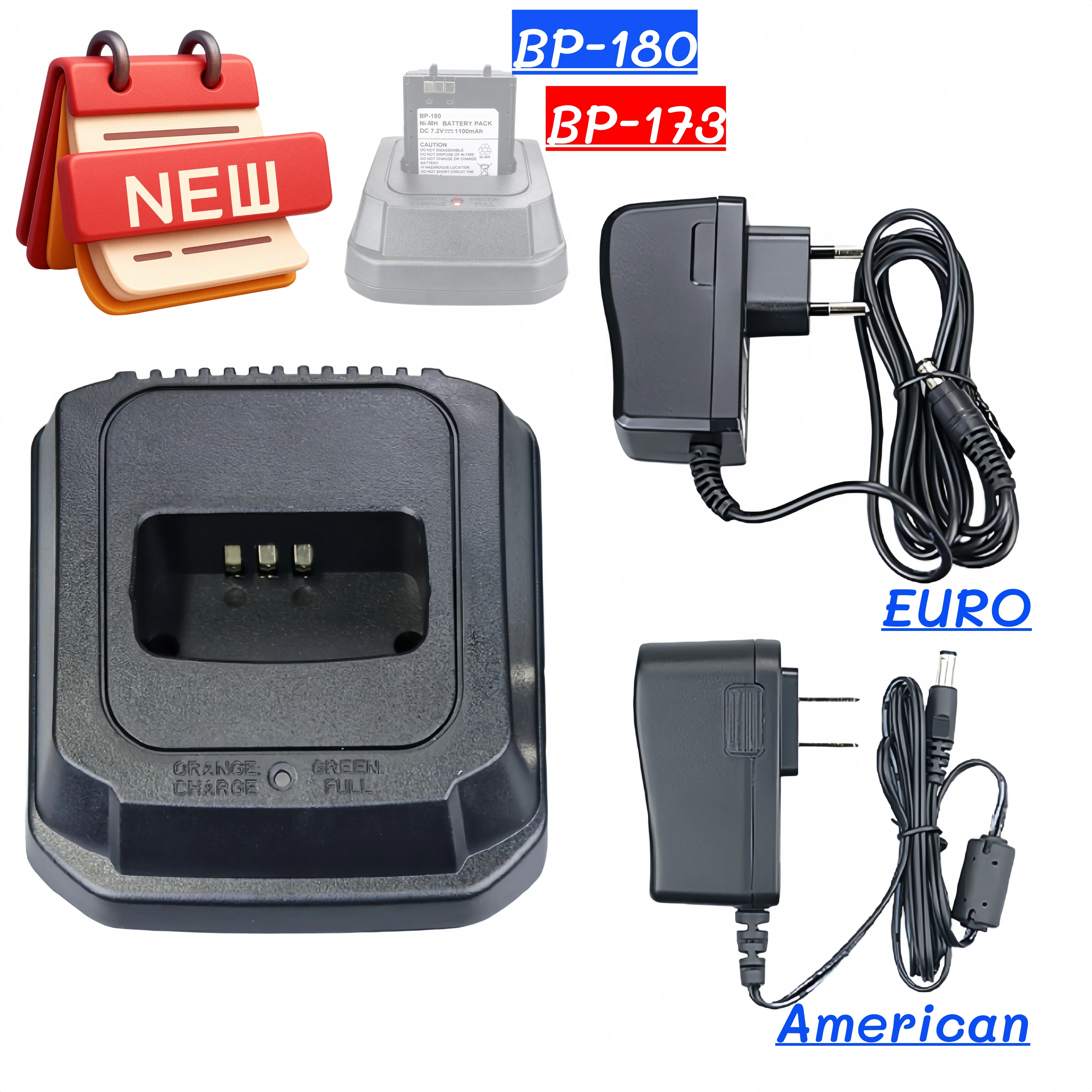 BP-180 BP-173 Ni-MH аккумулятор Rapid Быстрое настольное зарядное устройство для ICOM IC-T22 IC-T22A IC-T7 IC-W31 IC-W32A IC-T42 IC-Z1A IC-12A Радиоприемники
BP-180 BP-173 Ni-MH аккумулятор Rapid Быстрое настольное зарядное устройство для ICOM IC-T22 IC-T22A IC-T7 IC-W31 IC-W32A IC-T42 IC-Z1A IC-12A Радиоприемники