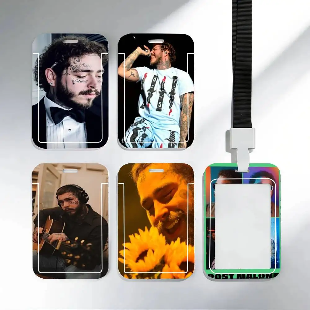 singer P-Post Malone ID Card Holder Neck Strap Pendant Door Badge Holder Lanyards Keychain Work Credential
singer P-Post Malone ID Card Holder Neck Strap Pendant Door Badge Holder Lanyards Keychain Work Credential